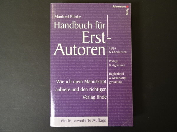 Handbuch für Erstautoren / Manfred Plinke
