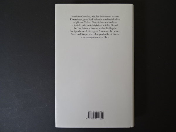 Couplets, Sämtliche Werke in 8 Bänden, Band 2 / Karl Valentin