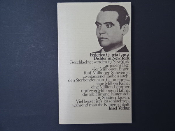 Poeta en Nueva York / Federico Garcia Lorca