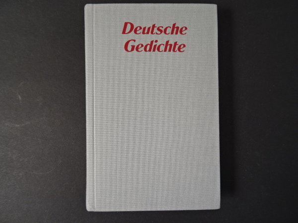 Deutsche Gedichte, Anthologie / Dietrich Bode, Hrg.