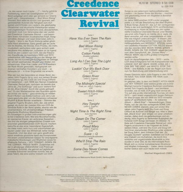 Creedence Clearwater Revival / Creedence Clearwater Revival