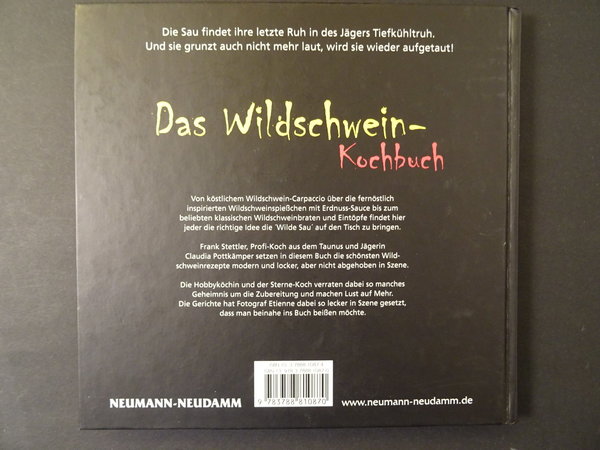 Das Wildschwein-Kochbuch / Cl. Pottkämper, F. Stettler