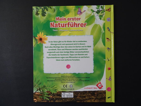 Mein erster Naturführer: Tiere-Pflanzen-Lebensräume / Autor unbekannt