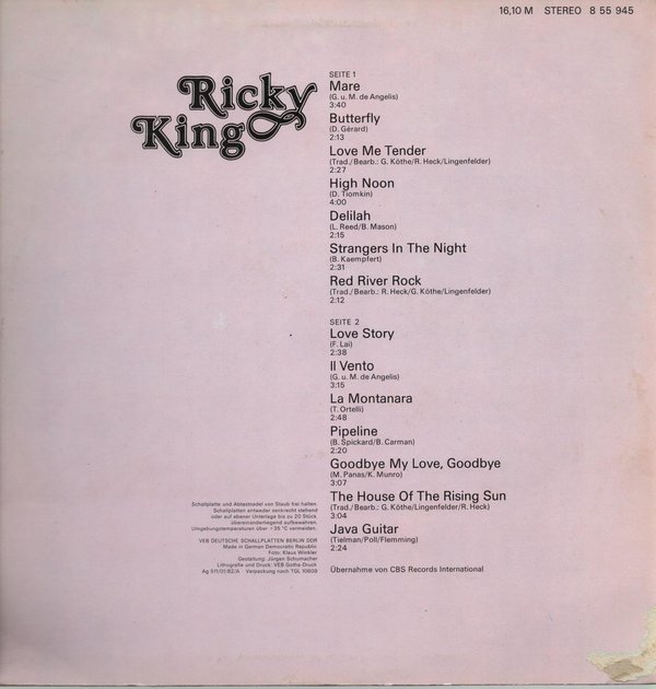 Ricky King / Ricky King