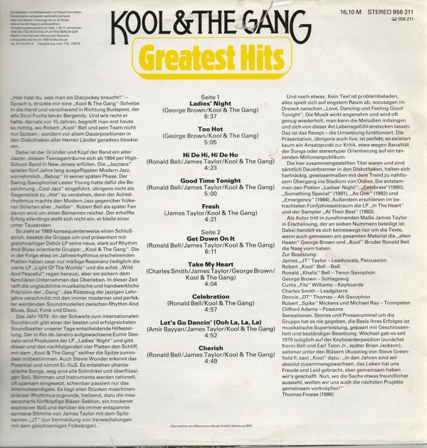 Kool & The Gang - Greatest Hits / Kool & The Gang