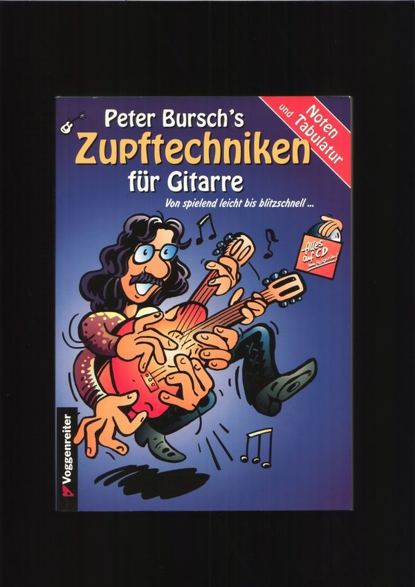 Peter Burschs Zupftechniken für Gitarre / Peter Bursch