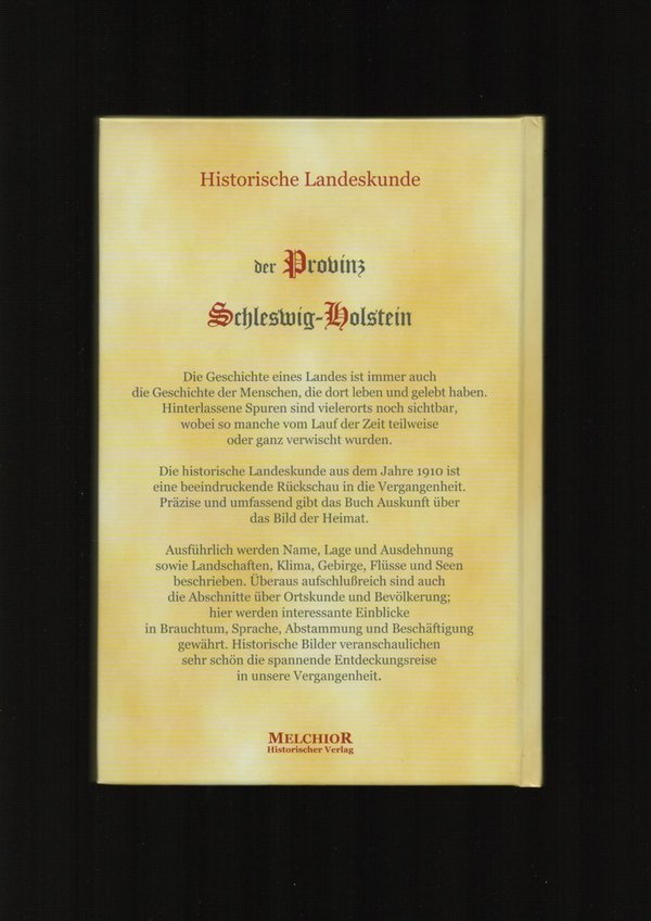 Historische Landeskunde der Provinz Schleswig-Holstein / O. Doormann