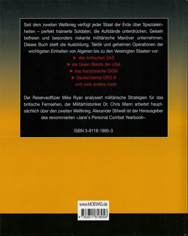 Die Enzyklopädie der Spezialeinheiten / M. Ryan, C. Mann, A. Stilwell