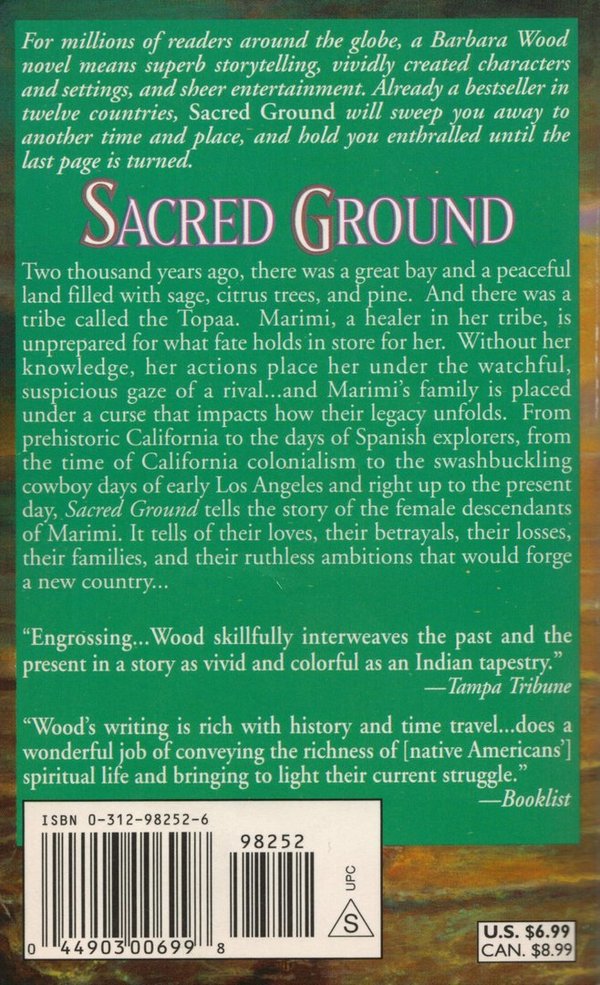 Sacred Ground / Barbara Wood