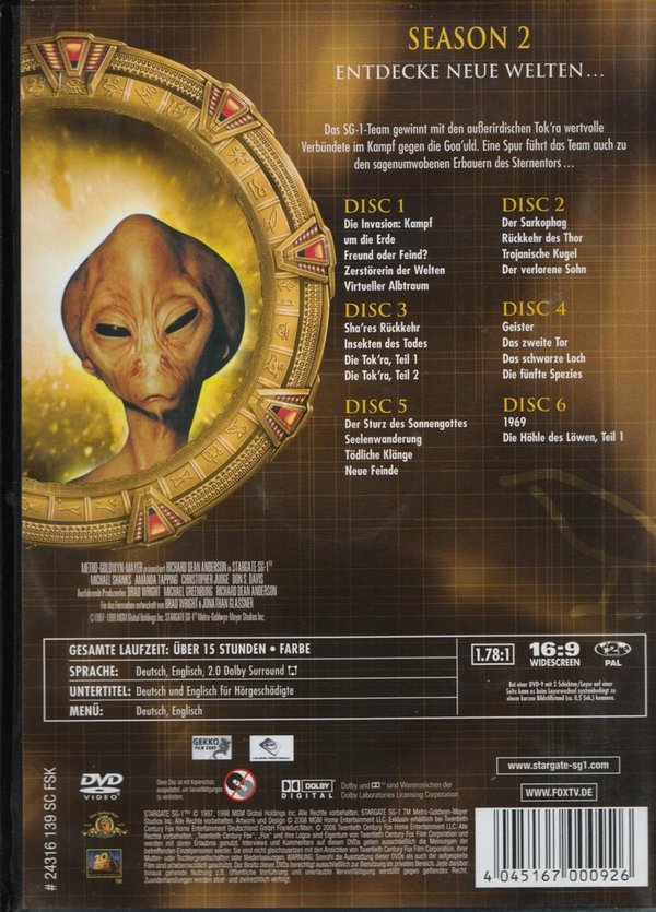 Stargate Kommando SG-1 / Season 02