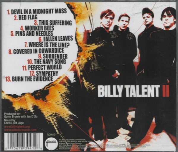 Billy Talent II / Billy Talent