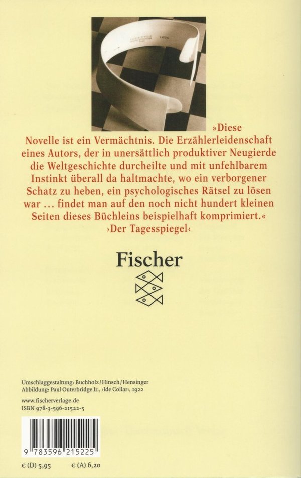 Schachnovelle / Stefan Zweig