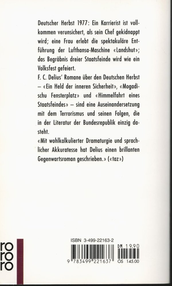 Deutscher Herbst / Friedrich Christian Delius