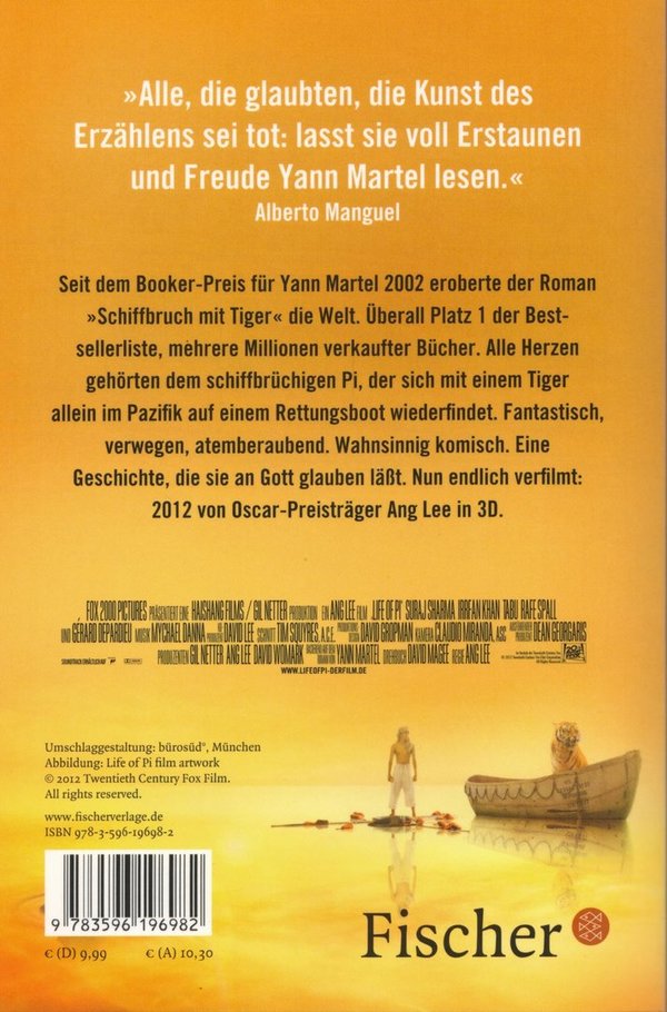 Schiffbruch mit Tiger - Life Of Pie / Yann Martel