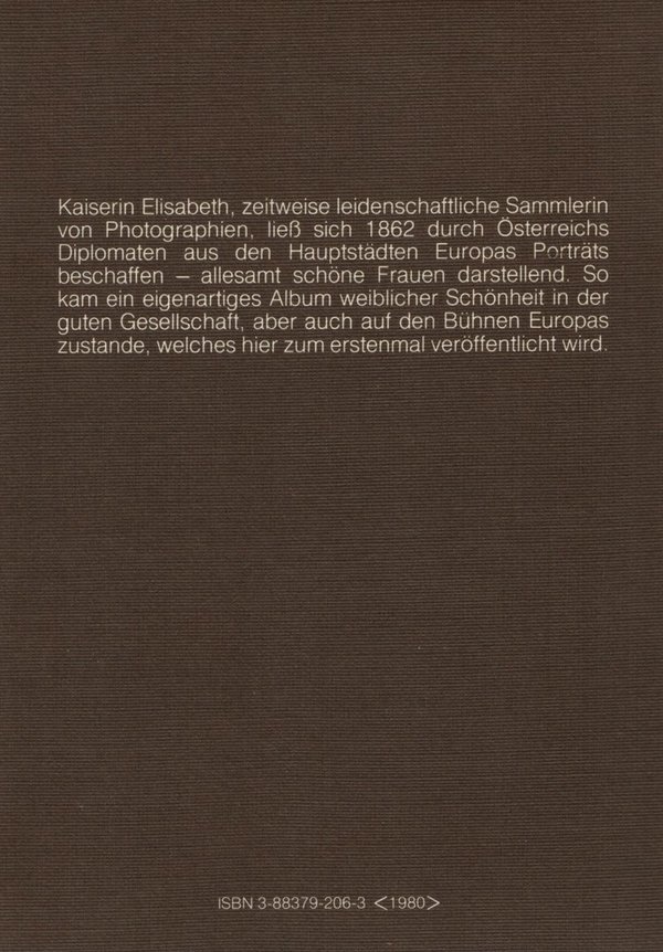 Sisis Schönheitenalbum / Werner Bokelmann, Brigitte Hamann