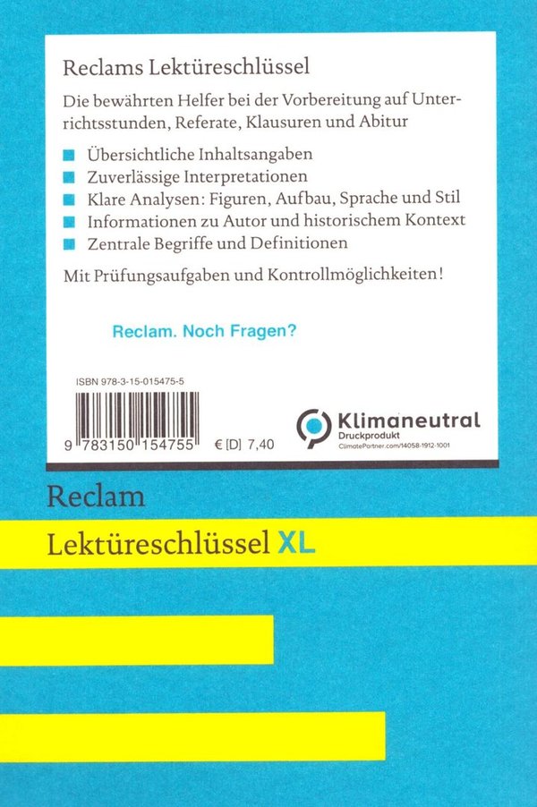 Der Trafikant / Robert Seethaler + Reclam Lektüreschlüssel XL von Jan Standke