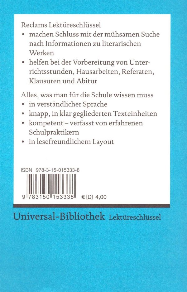 Der zerbrochene Krug / Heinrich von Kleist + Lektüreschlüssel