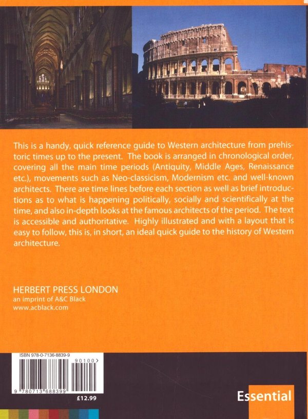 Essential Architecture - The History of Western Architecture / Daniel Borden