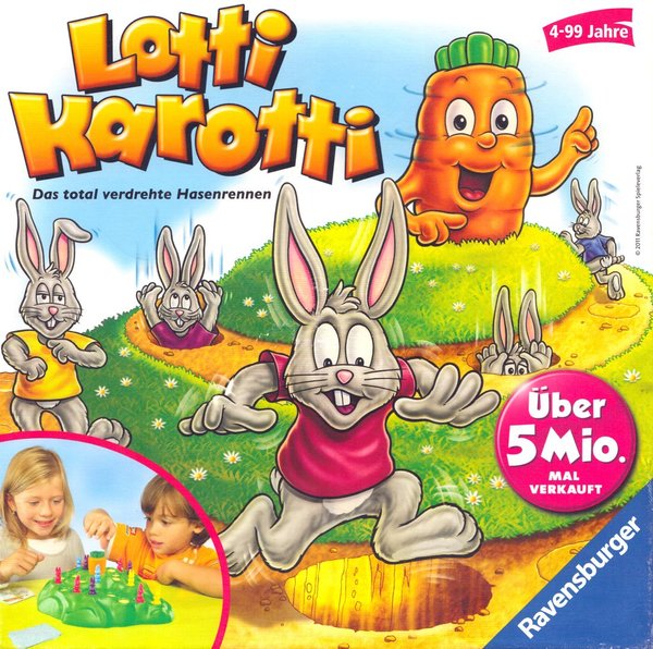 Lotti Karotti - Ravensburger Brettspiel