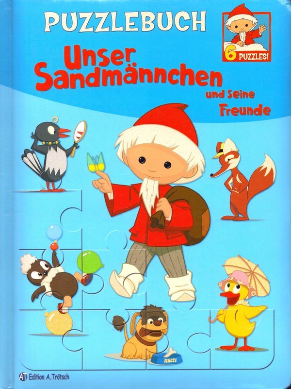 Puzzlebuch: Unser Sandmännchen und seine Freunde